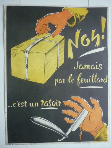 Affiche ancienne originale - affiche,