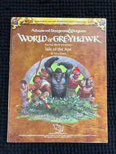 Advanced Dungeons & Dragons / world of greyhawk / isle of the ape WG 6 9153