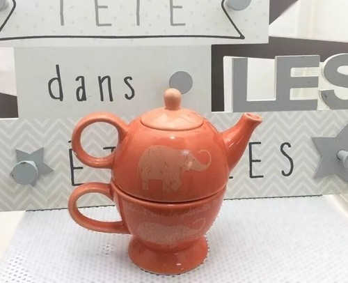 Théière solitaire céramique