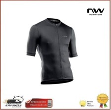 Maillot de vélo de cyclisme Northwave Active manches courtes noir respirant