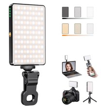 Lampe Vidéo 120LEDs Lampe à Selfie Portable pour Caméra CRI 95+ 2500-9000K Ba...