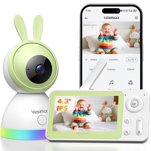 1080p babyphone camera 360 - camera, 360°