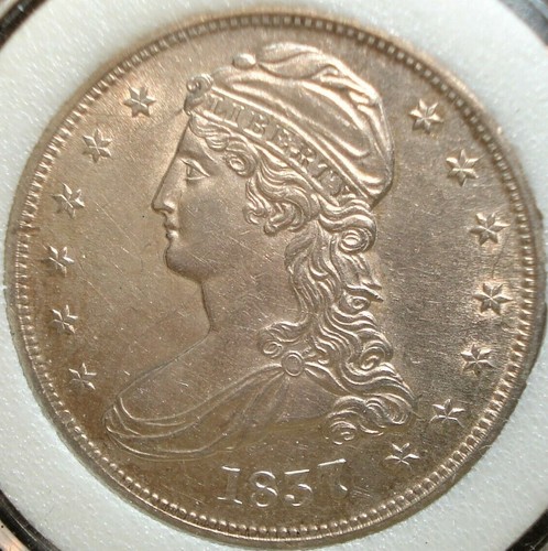 1837 bust half 3 - bust, r-3