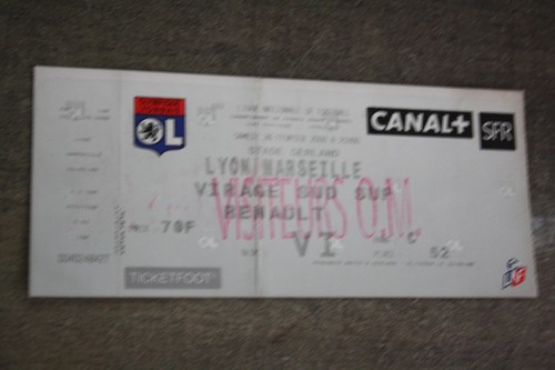 Ticket v lyon ol - v,