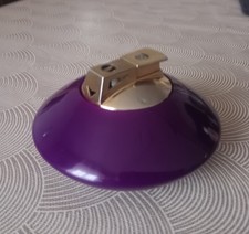 Vintage  Ancien Briquet de Table Gaz   " SILVER MATCH Modèle ESPACE " Japan UFO