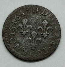 MONNAIE FRANÇAISE - DOUBLE