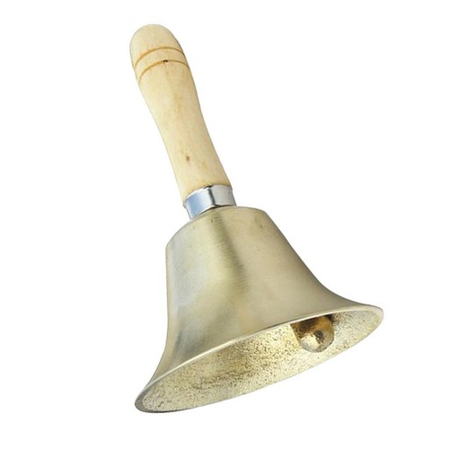 Cloche cuivre avec manche - en,
