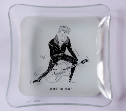Johnny hallyday cendrier - , en