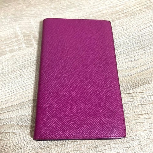 Housse agenda hermes cuir noir - housse,