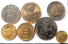 PORTUGAL lot de 7 pièces