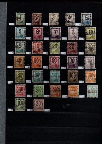 Timbres oblitérés - timbres,