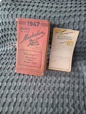 Guide Michelin 1947 Avec son Courrier Satisfaction 