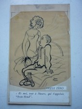 JEAN NAU /  DESSIN   ORIGINALE