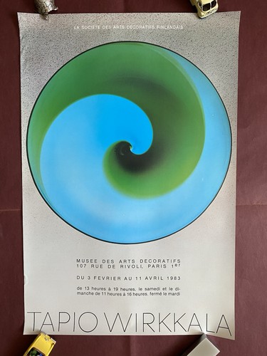 Affiche tapio wirkkala 1983 - wirkkala,