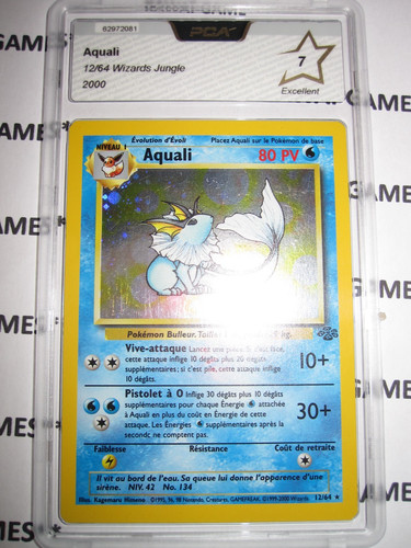Pokemon aquali holofoil - aquali, 12/64