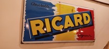Plaque Émaillée Ancienne Ricard