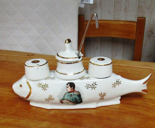 Ancien saleron moutardier en - ancien,