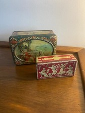 Ensemble de 2 boîtes publicitaires ETABLISSEMENTS DEBRAY