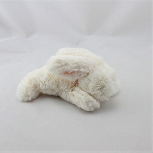 Mini doudou lapin - lapin, blanc