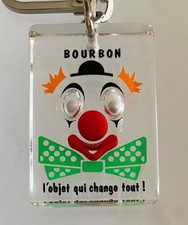 PORTE CLES BOURBON CLOWN YEUX MOBILES - L'OBJET QUI CHANGE TOUT !