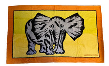 Serviette de plage Hermès "Elephant"- Hermes Terry Cotton Beach Towel