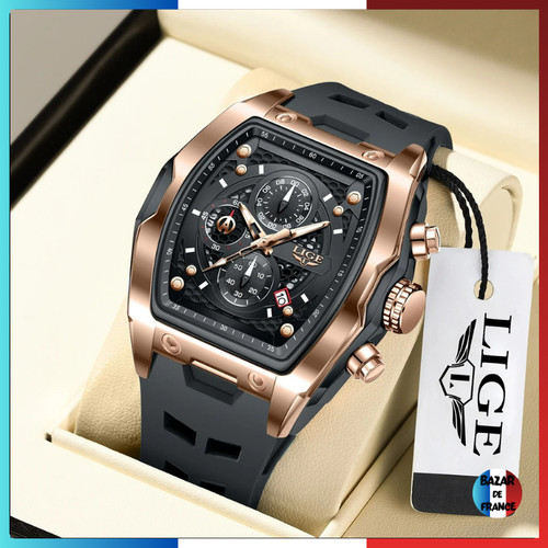 Montre homme lige - ✅,