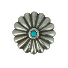 Concho à visser FLEUR ronde