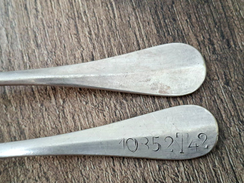Lot cuillère fourchette - et,