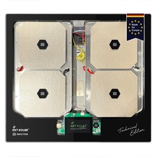 Plaque à induction 60cm Vitrocéramique Autonome 4 zones Encastrable Écran TFT