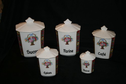 Série pots à épices - à,