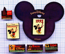 Lot PIN'S Euro Disney castle