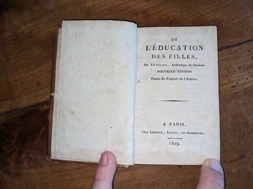 Livre ancien fénelon de - livre, ancien-