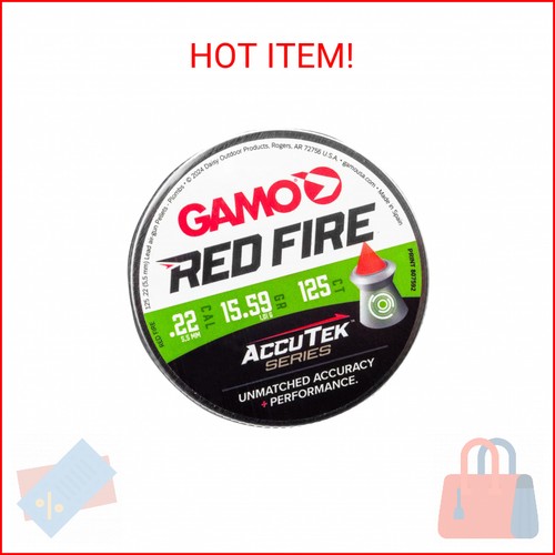 Gamo red fire - red, .22
