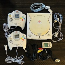 Saga Dreamcast White Console