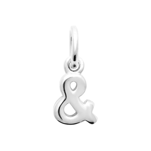 Pendentif esperluette argent - esperluette,