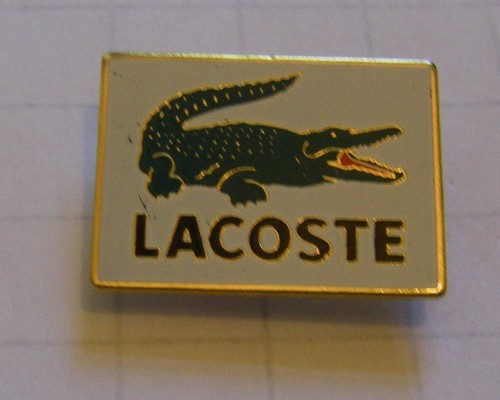 Pins lacoste crocodile mode - lacoste,