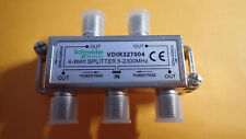 SCHNEIDER VDIR327004 - Repartiteur Antenne TV Coaxial LexCom 1 entrée 4 sorties