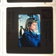 SUPERCOPTER - AIRWOLF - DIAPOSITIVE DE PRESSE SLIDE