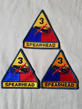 Lot 3 insignes tissu Patch US