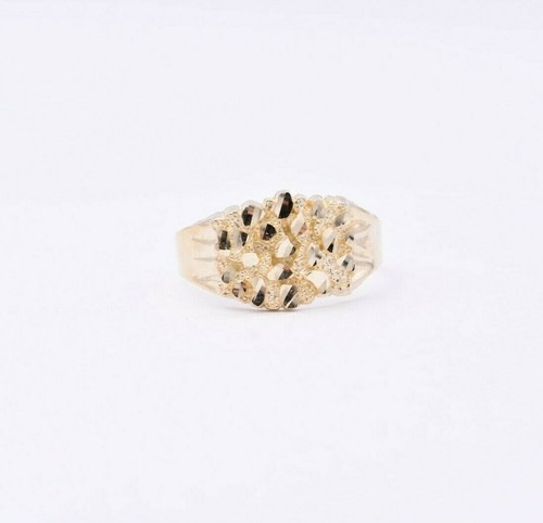 Bague ovale nugget - ovale, unisexe