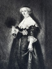 Rembrandt / Flameng Gravure