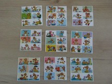 Lot de 9 STICKER VIGNETTE  -