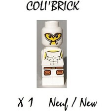 Lego Minifig - 1x Microfigure Minotaurus Gladiator white - 85863pb015 NEUF