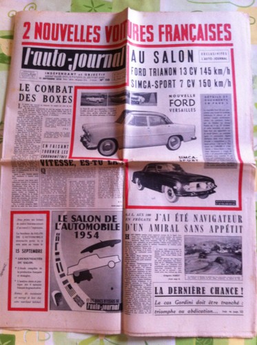 Auto journal 110 du - >l'auto-journal,