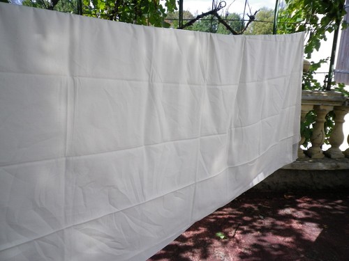Une parure drap - drap, en