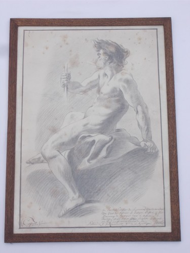 Dessin ancien homme - dessin,