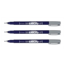 [WS-BH49-3] TOMBOW Lot de 3 Feutres Dessin et Calligraphie Pointe Brush Fuden...