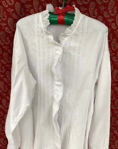 Ancienne chemise brodée femme - ancienne,