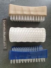brosse à ongles, brosse à ongle double face,brosse à ongles 8.5 x 3.5 x 3.5 cm