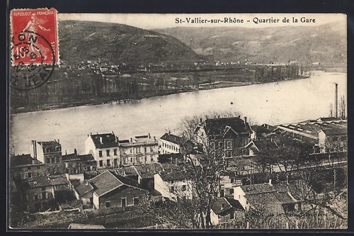 Cpa vallier sur rhône - cpa, st-vallier-sur-rhône